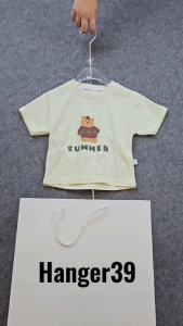 ไม้แขวนกางเกง ไม้หนีบกางเกงเด็ก หนีบกางเกงใส พลาสติกใส รุ่น หนีบ PP04เด็ก 12 ไม้