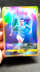 Manchester City: Phil Foden Pokemon Card