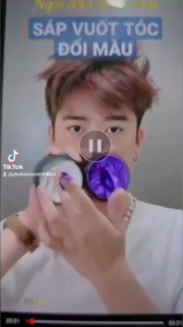 WAT Màu Tạo Kiểu Tóc Lên Màu Thời Trang có 8 màu thời trang hủ- 120g.