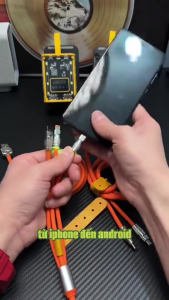 Cáp sạc nhanh 120W USB Type C 6A Điện thoại di động