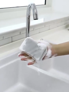 ฟองน้ำล้างจาน / ห้องครัวทำความสะอาดขัดฟองน้ำ / ห้องครัวบ้านมายากลผ้าเช็ดทำความสะอาด / หม้อและกระทะขัดแผ่น