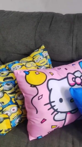 Sarung Bantal Tidur Anak (Sarung) Motif Kartun Ukuran 45x35 cm Motif Micky & Minnie by.Shafiyyah sarban