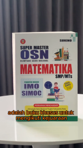 Buku Olimpiade - Super Master OSN / KSN Matematika SMP
