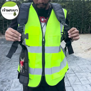 สายสะพายเครื่องตัดหญ้า แบบเป้สะพายหลัง กระจายน้ำหนักได้ดี ใช้กับรุ่นสะพายข้างได้ทุกรุ่น (Bansuan)