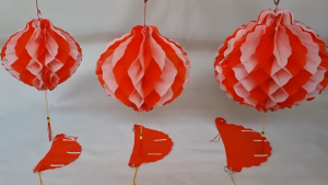Lampion PVC Merah Putih HUT RI Perlengkapan 17 Agustus