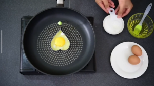 Stainless Steel Omelette Egg Frying Mold Creative Breakfast Omelette Mold Cooking Tools Kitchen Accessorie