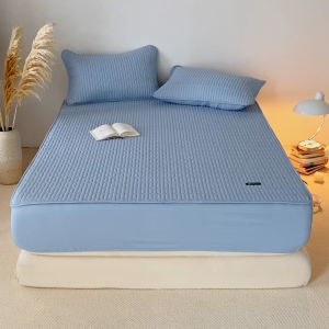 Mattress Cover Dust Cover Waterproof Mattress Protector Elastic Fitted Bedsheet Antibacterial and anti-mite waterproof film