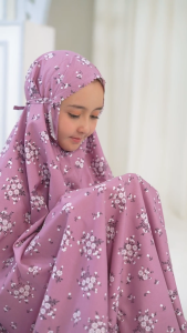 Mukena Anak 2in1 Motif Print Mewah