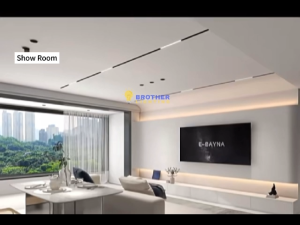 LED Magnetic Track Light Magnet Pendant Lamp Grille Folding Flood Spot Lighting Lampu Trek Magnetik Power Line