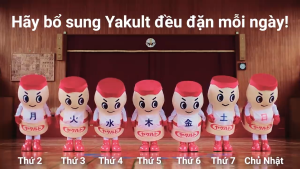 1 Lốc (5 chai) sữa chua uống lên men yakult 65ml