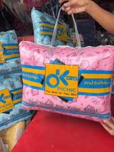 เบาะเด็กอ่อนพกพาสะดวก ใยสังเคราะห์ รุ่นกระเป๋าซิป ลายการ์ตูนน่ารัก ขนาด 55x88 ซม.