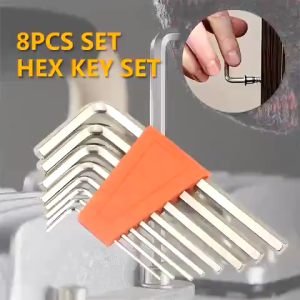 Allen Wrench Set Stainless Steel Hex Wrench Screwdriver L-Style Hexagon Hand Tools Key Set