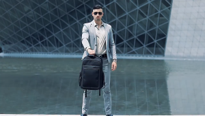 ARCTIC HUNTER B00544 Tas Ransel Triple Layer 17 Inch School Travelling Kapasitas Besar