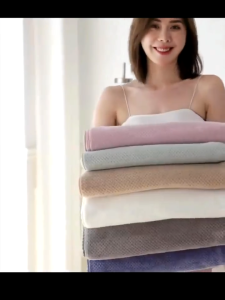 ผ้าเช็ดตัว พร้อมส่ง ซับน้ำดีขนไม่หลุด 90*170cm ผ้าขนหนู ขนาดใหญ่พิเศษ เนื้อนุ่ม ผ้าขนหนูอาบน้ำ