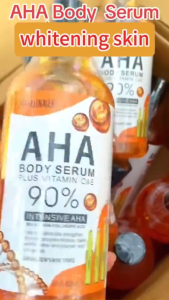 【Tik Tok Hot Sale】AHA Pure Serum Face and Body Moisturizer Hydrating and Whitening Body Serum Facial Hydrating Niacinamide Pure Serum 500ml