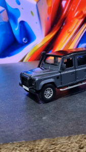 Diecast Miniatur Mainan Mobil Jeep Land Rover Defender 1/36