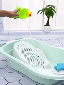 Baby Bath Support Portable Soft Non-Slip Lounger for 0-6 Months Infant