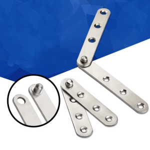 Furniture Rotatable Stainless Steel Pivot Hinge 90° Opening Angle