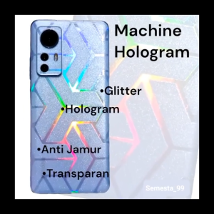 Skin Back Stiker Machine 3D Samsung Z Fold6 Z Fold5 Z Fold4 Z Fold3 Z Fold2 Z Fold1 Garskin Belakang Pelindung Motif/Karakter 3 Dimensi Sticker Transparan Transparent Clear Bening Anti Gores Jamur Case Protector Murah Baru ZFold Fold 6 5 4 3 2 1 5G