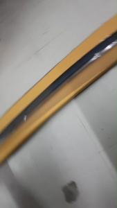 คิ้วยางหลังคา ซ้าย-ขวา ISUZU D-max 2012-2019 ใส่ได้เฉพาะ Cabที่มีมือเปิดประตู4ประตู  แท้ศูนย์100%