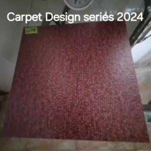 Vinyl Flooring Tile 30x30cm waterproof 60pcs box - Carpet Red #6108