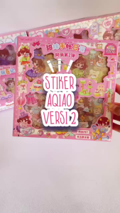 Stiker SENMU Isi 20 40 100 Lembar Dekorasi Buku Journal Laptop Anak dengan Gambar Karakter Lucu dan Berwarna-warni