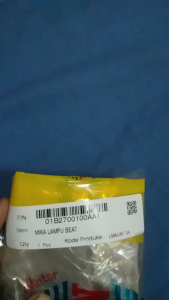 Mika Kaca Lampu Depan Reflektor BEAT KARBU KVY Merk Win