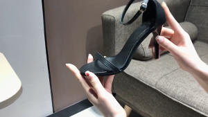 KOKOMO Korean 9cm Nude Black high heels shoes for school Ladies office shoes Wedding Heels for women sandals black shoes with heels sandals with heels
