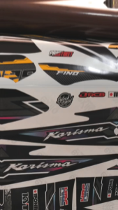 STRIPING VARIASI MOTOR YAMAHA FIZ R / STICKER LIST VARIASI MOTOR YAMAHA FIZ R