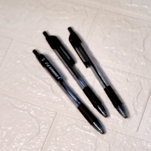 Pulpen Snowman V5 Hitam Fine Point 0.7mm