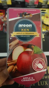 Sáp thơm ô tô hương táo & quế Areon Ken Apple & Cinnamon