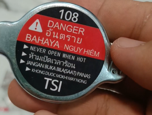 HONDA CLICK 125 RS 150 GTR 150 RADIATOR CAP COMP GENUINE 19037-KVB-901 MADE IN INDONESIA