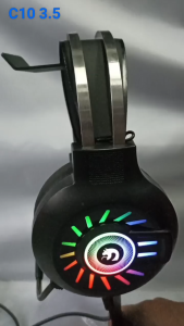 (HCM) Tai Nghe Chụp Tai DRAGON C10 cao cấp Led cầu vồng tối thượng Cổng kết nối Usb+3.5