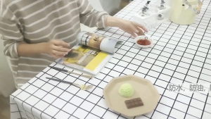 ผ้าปูโต๊ะ ผ้าคลุมโต๊ะ วัสดุ PVC สี่เหลี่ยม ลายตาราง กันน้ำ กันน้ำและกันเปื้อน ทำความสะอาดง่าย