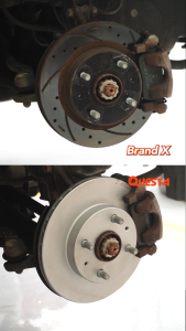 QUESTA FRONT BRAKE DISC ROTOR MAZDA CX5 KE MAZDA 6 DJ DL SKYACTIV ( 297MM 2PCS )