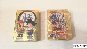 50Pcs/Pack Kartu Dragon Ball Foil Gold Untuk Koleksi Anak Kartu Dragon Ball Trading Collection Card