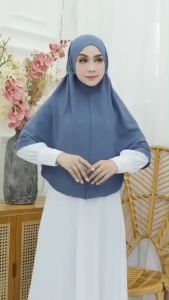HIJAB INSTAN TALI CRINGKLE AIRFLOW ELLEVA by AL FAREZI - JILBAB INSTAN TERBARU - HIJAB WANITA CANTIK