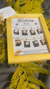 kado ultah pacar plus bingkai 5R aesthetic hadiah wisuda anniversary kado pernikahan | kado edit foto 1 paket murah ulang tahun cowok cewek