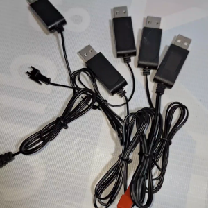 CHARGER BATERAI MAINAN ANAK RC DLL 3.7V SOKET HITAM PUTIH MERAH XH PH