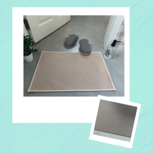 พรมเช็ดเท้า ไมโครไฟเบอร์ แบบบาง พรมเช็ดเท้ากันลื่น พรมห้องน้ำ พรมห้องนอน ขนาด 40x60 ซม. ส่งจากไทย ส่งไว