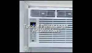 AC Window REIWA 1PK & 1/2PK CW-0901RA / CW-0501RA PK Low Watt Garansi Ganti Baru