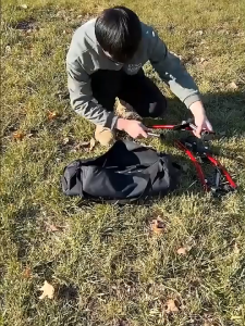 Camping bed Outdoor camping folding bed extra large adjustable foldable aluminum alloy