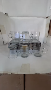 Gelas Kaca Citinova Picco / gelas kopi ukuran 220 ml (6 Pcs)