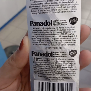 PANADOL OPTIZORB 500MG PARACETAMOL (2X12S)