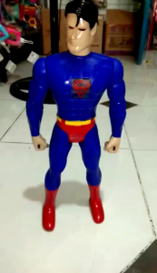 Mainan Anak Laki Laki Figure Robot Bisa Menyalah 44 05020 | Mainan Robot Superman Bisa Bersuara Bahan Plastik Kemasan Kantong | Super Hero Ukuran Besar Bisa Berkedip Lampu | Mainan Terbaru Anak Laki Laki