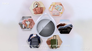 HOCO E91 DI29 PLUS Tag อุปกรณ์ติดตาม GPS ค้นหาตำแหน่งสิ่งของ รองรับ Find My ไม่ต้องติดตั้งแอพเพิ่ม ป้องกันการสูญเสีย