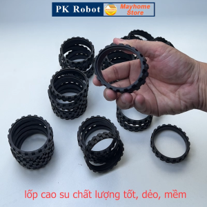 Lốp Bánh Xe Robot Hút Bụi iRobot Roomba Series 5 6 7 8 9 & e i s có Đường Kính 70mm và Rộng 15mm/