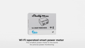 Shelly PM Mini Gen 3 (Wifi Single Channel 16A Power Meter)