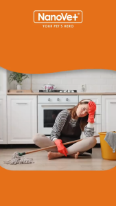 Nanovet® Pet Cage and Floor Cleaner Concentrate - 1 Liter