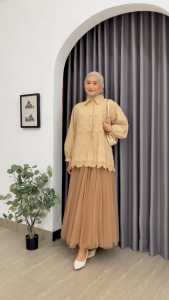 Dostifashion Yuka Skirt | Bawahan Rok Tutu Kerja Wanita | Rok Tutu Premium